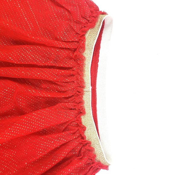 Girl's Sequin Graphic T-Shirt‎ & legging Two Piece Set Size 5  Red white New - Picture 4 of 16